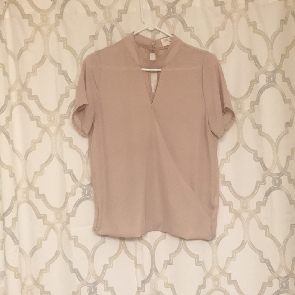 Blouse with choker detail size small
